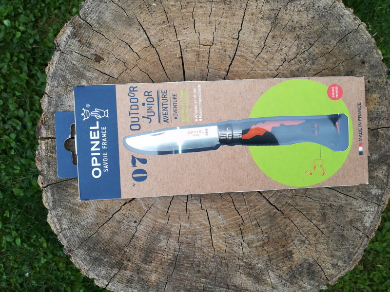 Opinel Kindermesser junior outdoor rot